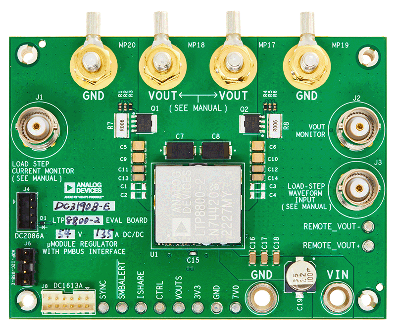 DC3190B-E Board PhotoTop View