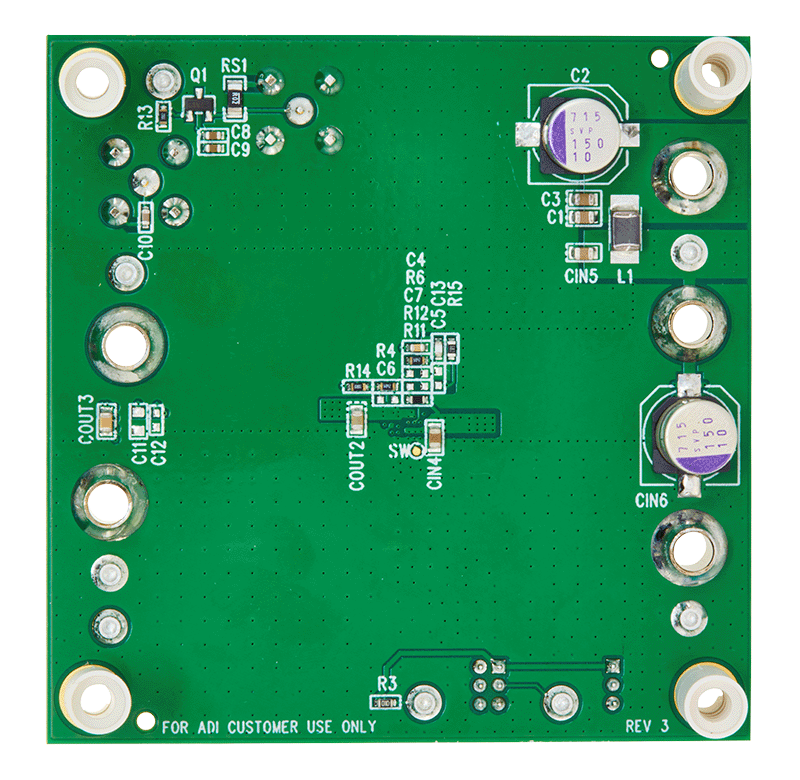 DC3248A Board Photo Bottom View
