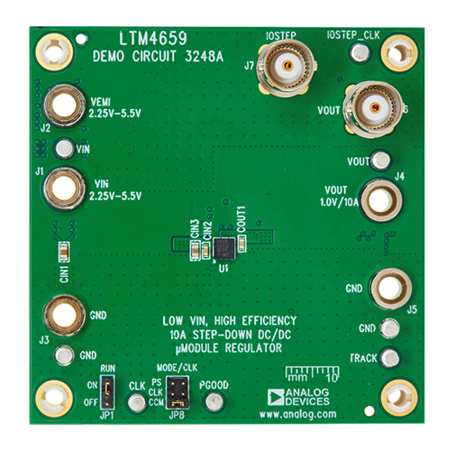 DC3248A Board Photo Top View