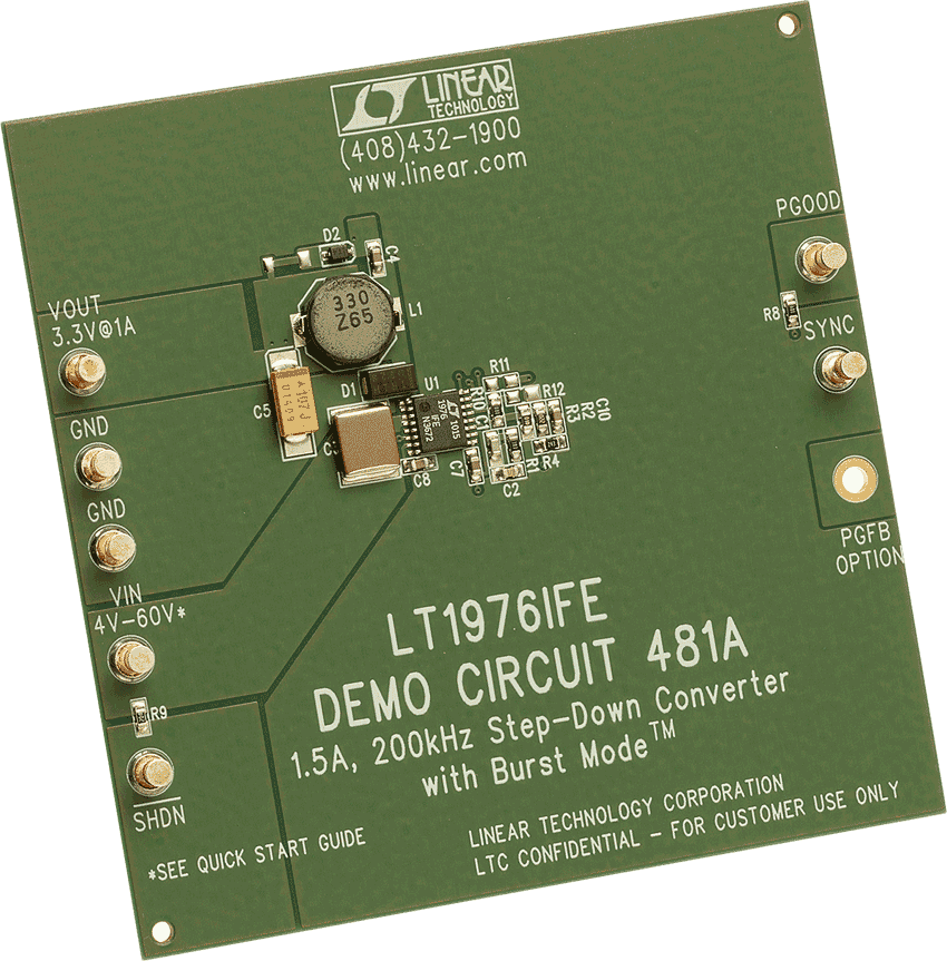 DC481A Demo Board