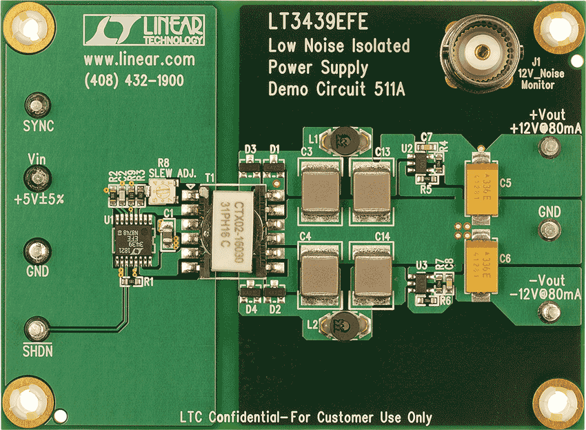 DC511A Demo Board