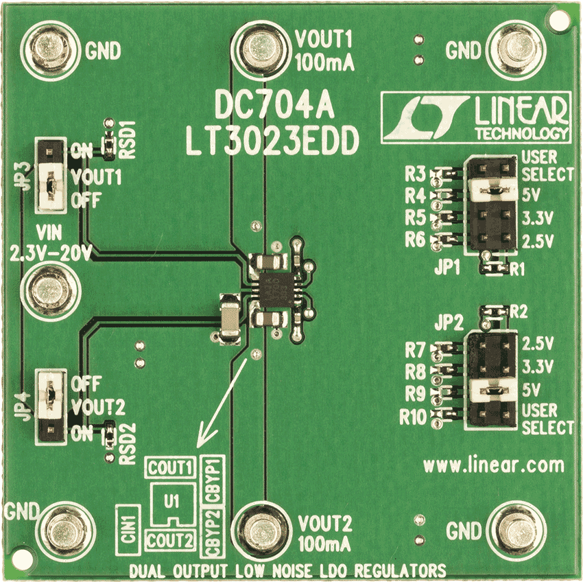 DC704A Demo Board
