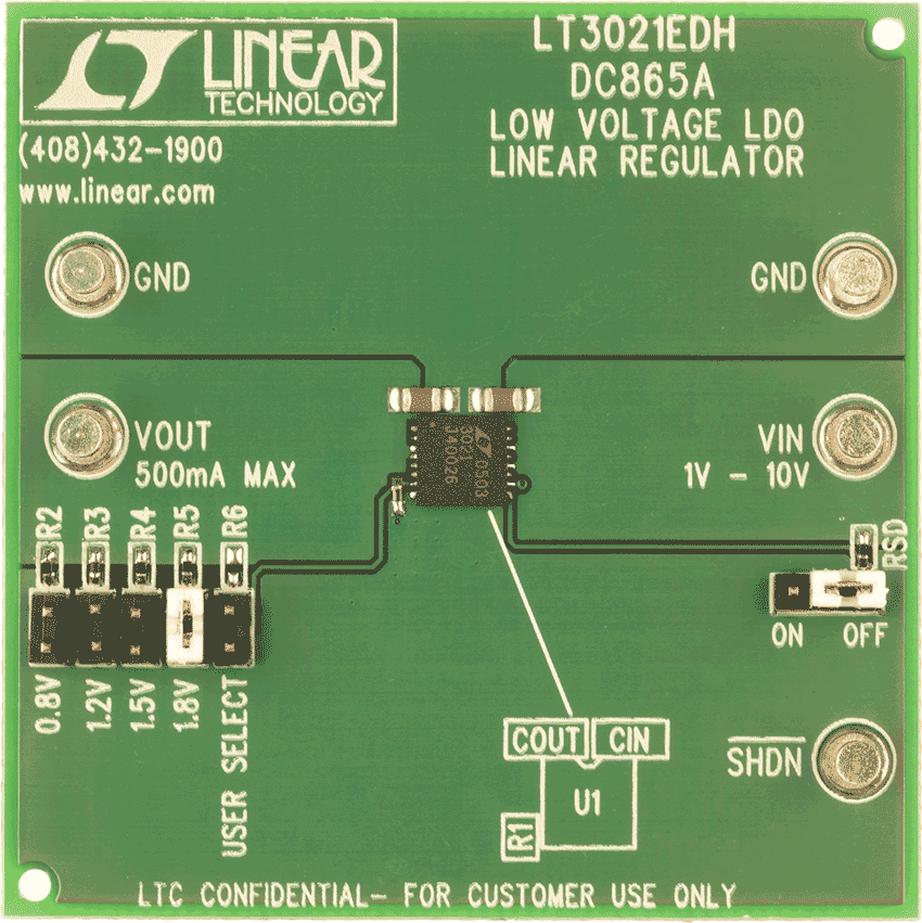 DC865A Demo Board
