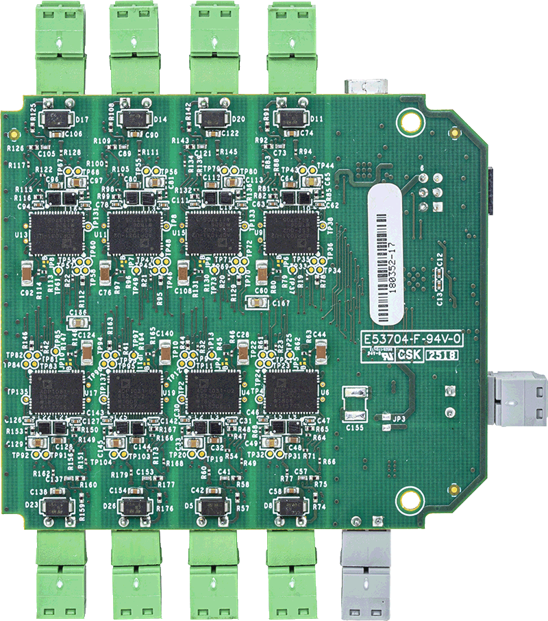 DEMO-AD5758-AO8Z - AD5758 + ADP1031 Eight Channel Analog Output Module - Demonstration Platform