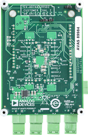 AD74412R Evaluation Board - Bottom View