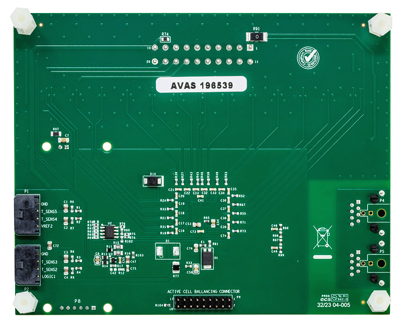 EVAL-ADES1830 Board Photo Bottom View
