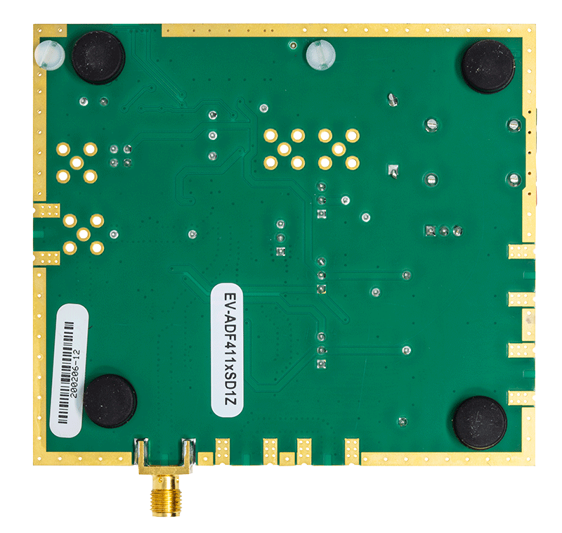 ADF411X Evaluation Board - Bottom View