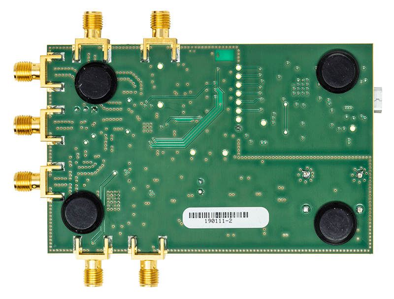 ADF4150HV Evaluation Board - Bottom View