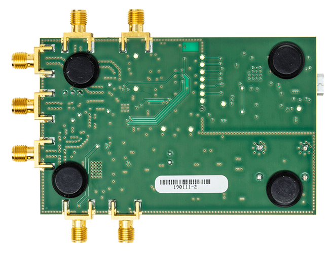 ADF4150HV Evaluation Board - Bottom View