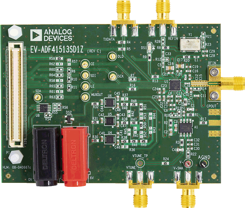 ADF4151 Evaluation Board - Top View