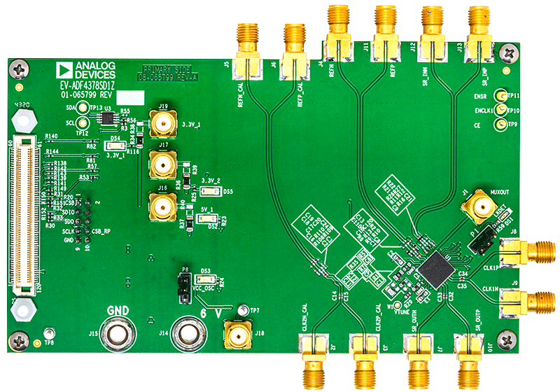 ADF4378SD1Z Evaluation Board - Top