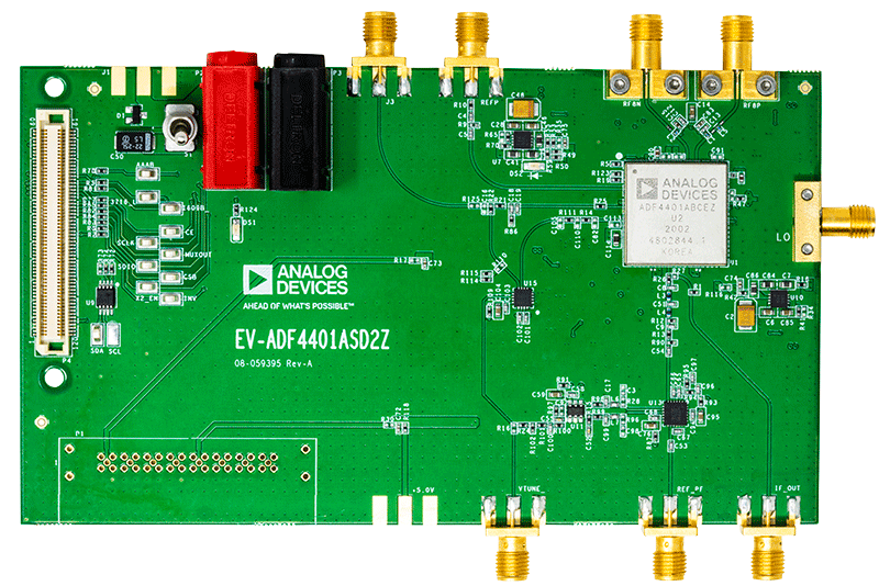 ADF4401A Evaluation Board - Top