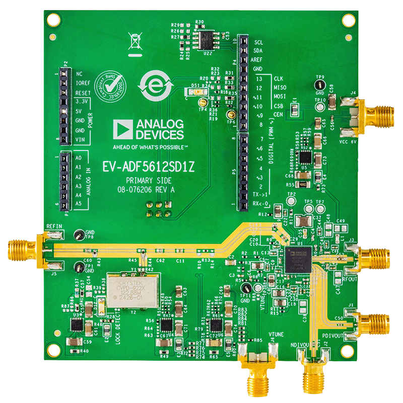 EVAL-ADF5612 Board Photo Top View