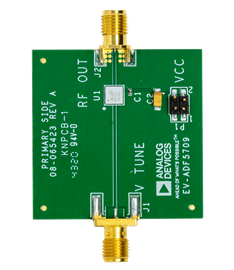 ADF5709 Evaluation Board - Top View