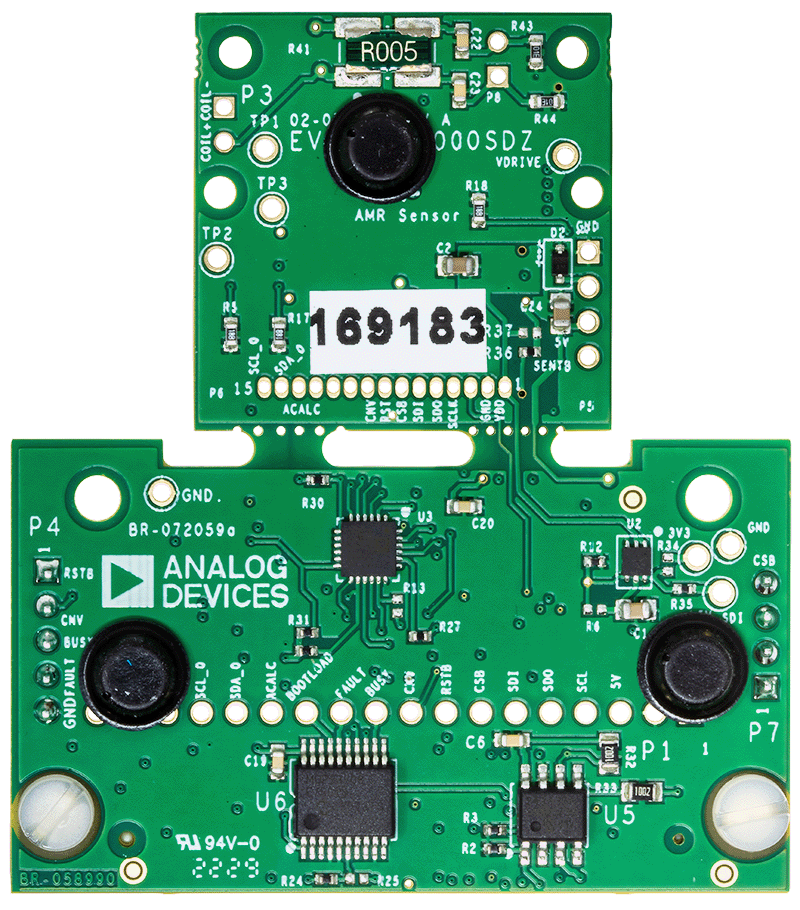 EV-ADMT4000SDZ Evaluation Board - Bottom View