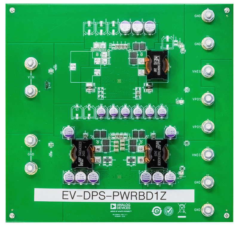 EV-DPS-PWRBD1Z Board Photo Top View