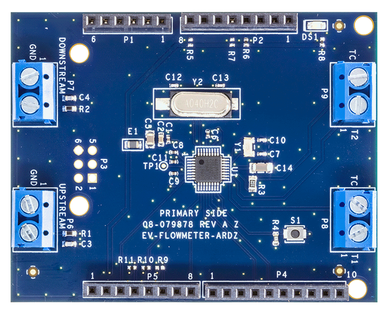 EV-FLOWMETER-ARDZ Board Photo Top View
