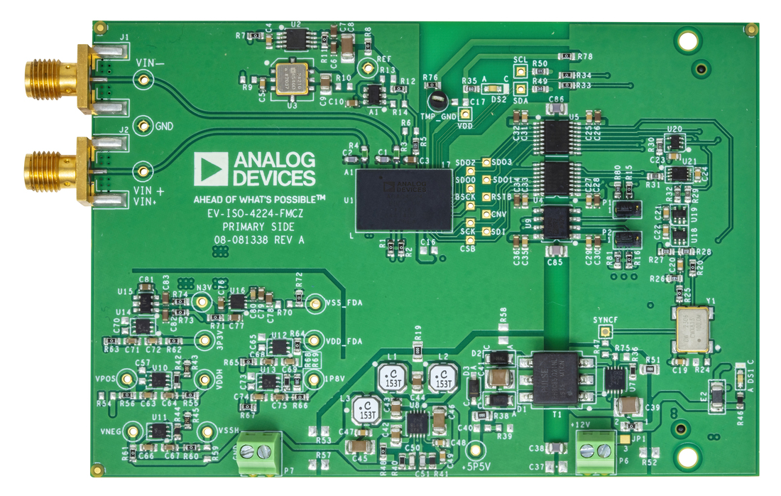 EV-ISO-4224-FMCZ Evaluation Board Photo Top View