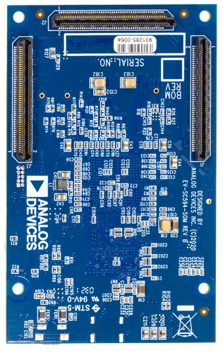 EV-SC594-SOM Evaluation Board - Top View