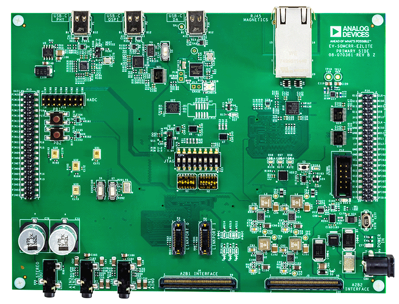 EV-SOMCRR-EZLITE Evaluation Board - Top View