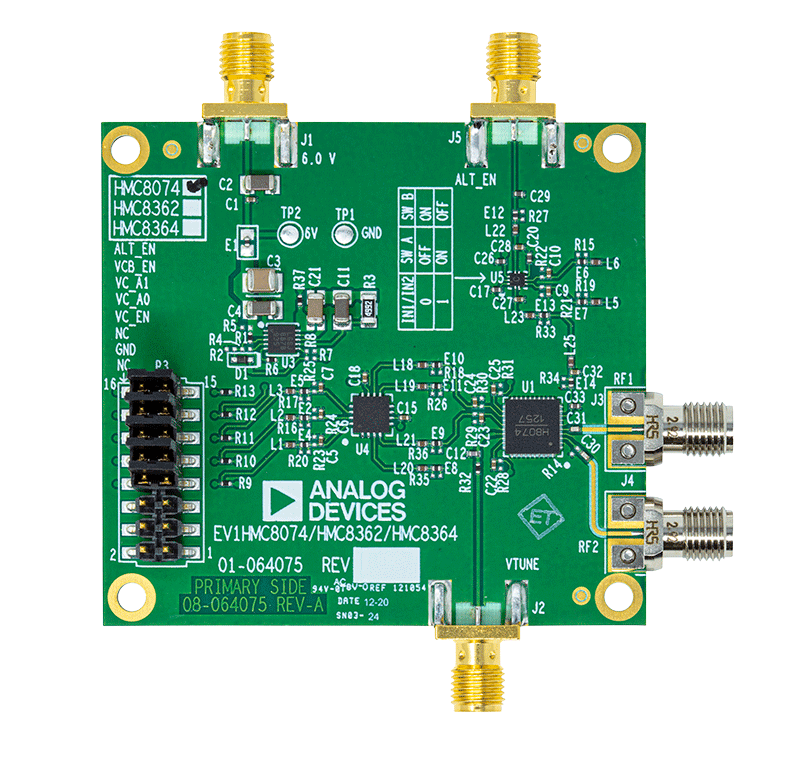 HMC8074 Evaluation Board