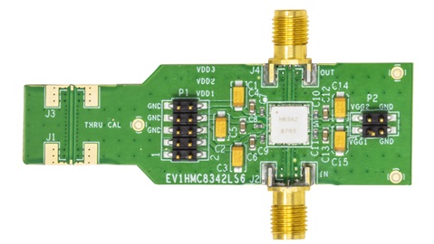 HMC8342 Evaluation Board - Top
