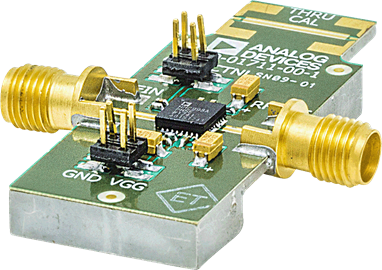 HMC998APM5 Evaluation Board - Angle View