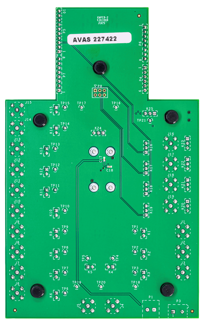 EVAL 24LGA33EBZ Board Photo Bottom View