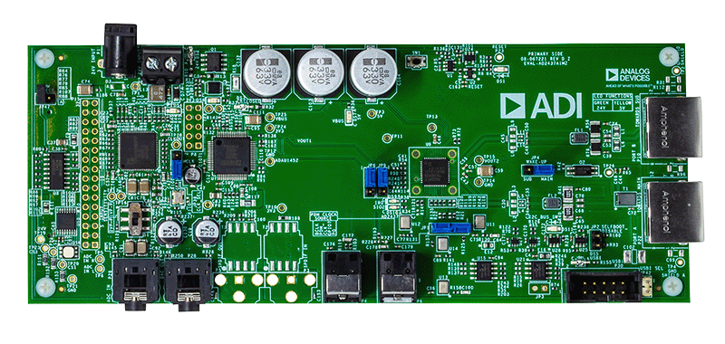EVAL-AD2437A1MZ Evaluation Board - Top View