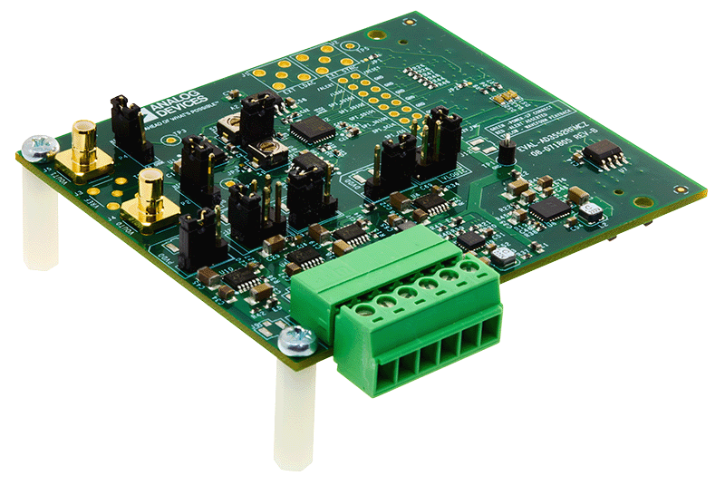 AD3552R Evaluation Board - Angle View