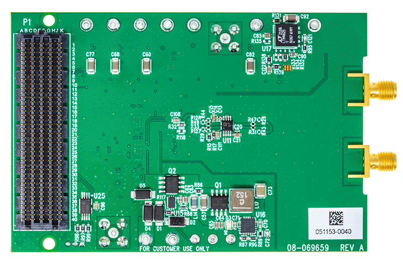 EVAL-AD4030-24 Evaluation Board - Bottom View