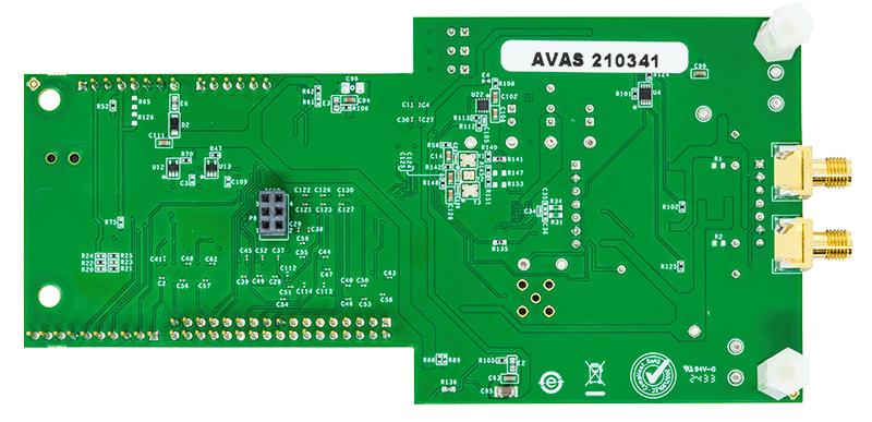 EVAL-AD4080ARDZ Board Photo Bottom View