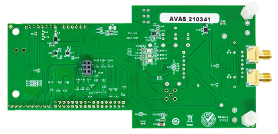 EVAL-AD4080ARDZ Board Photo Bottom View