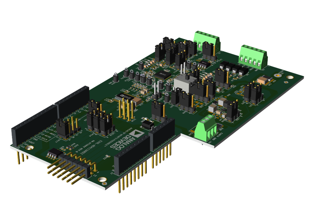 EVAL-AD4113ARDZ Evaluation Board Angle 2 View