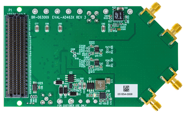 EVAL-AD4630-16 Evaluation Board - Bottom View