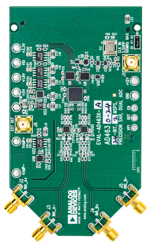 EVAL-AD4630-24FMCZ Evaluation Board - Top View