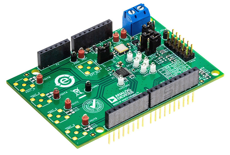 EVAL-AD5686RARDZ Board Photo Angle View