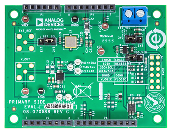 EVAL-AD5693RARDZ Board Photo Top View