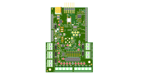 EVAL-AD5710R Board Photo Top View