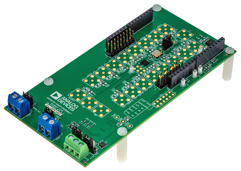 EVAL-AD5767ARDZ Board Photo Angle View