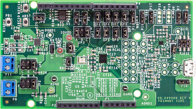 EVAL-AD5940BIOZ  Bio-Electric Evaluation Board