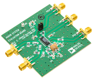 AD608 Evaluation Board - Angle View