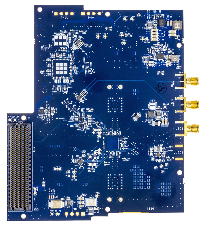 EVAL-AD6674 Evaluation Board - Bottom View