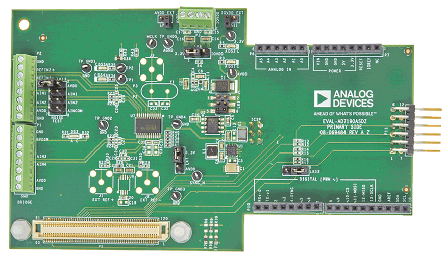 EVAL-AD7190ASDZ Top View