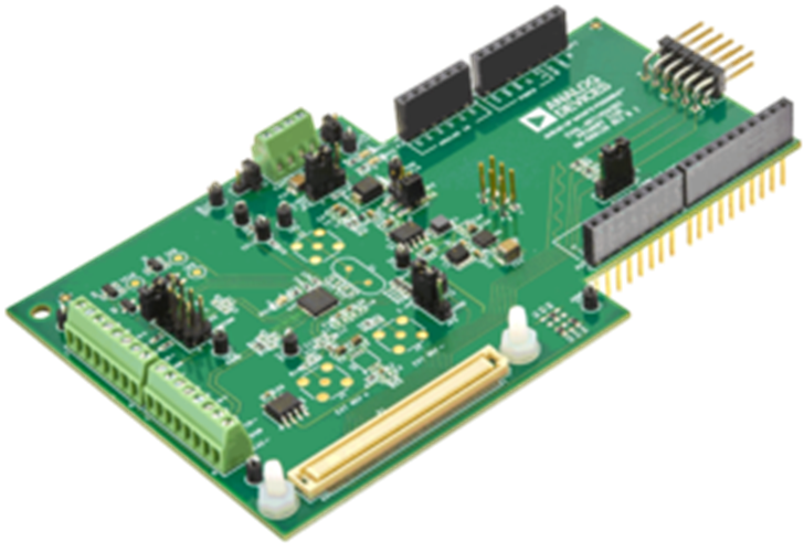 EVAL-AD7195ASDZ Angle View