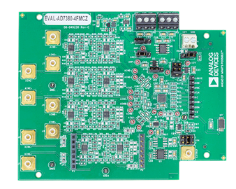 AD7380-4 Evaluation Board - Top View