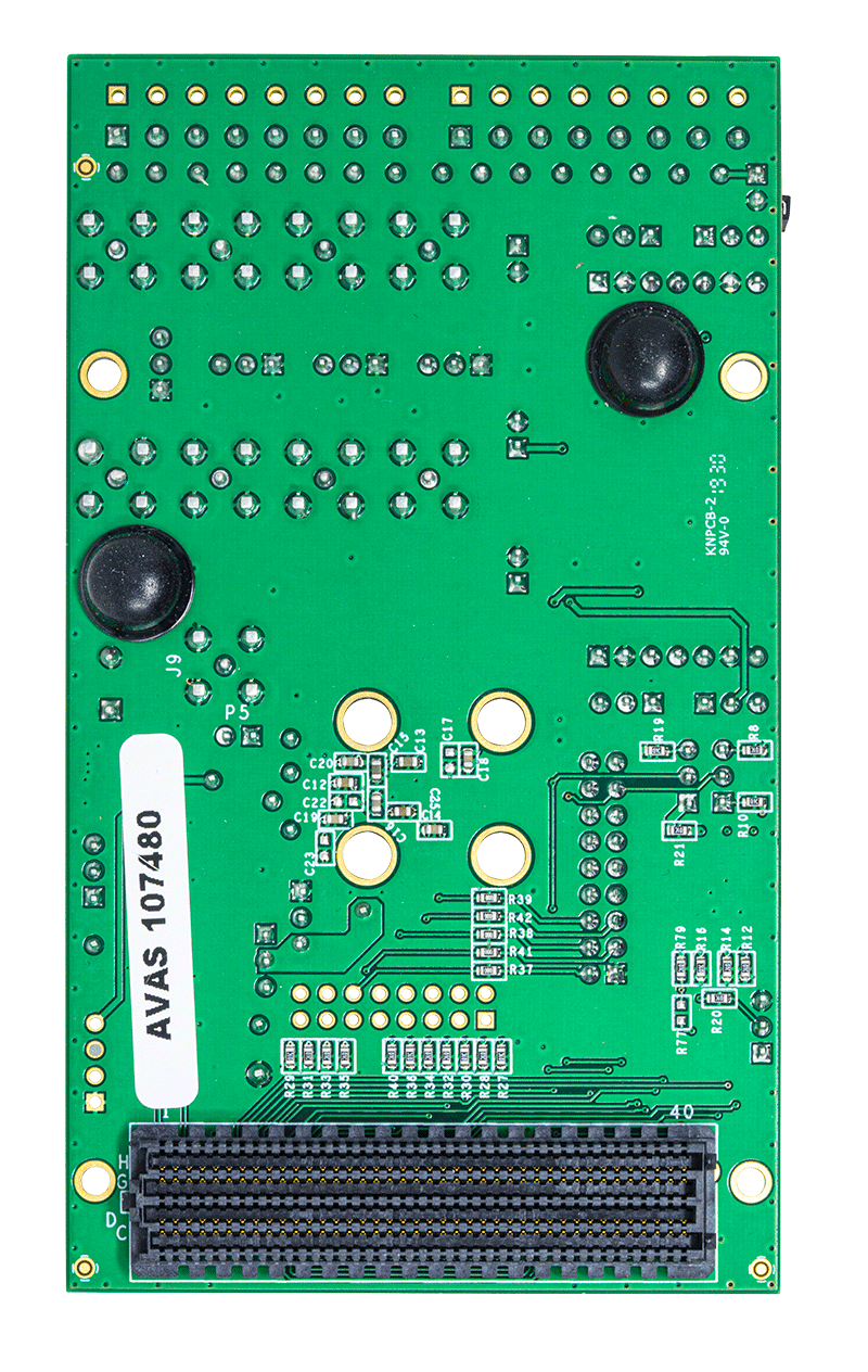 EVAL-AD7606C Evaluation Board - Bottom View