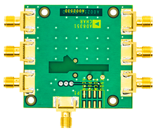 EVAL-AD8351 Evaluation Board - Bottom View