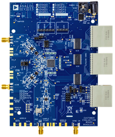 EVAL-AD9627-150EBZ Evaluation Board - Top View