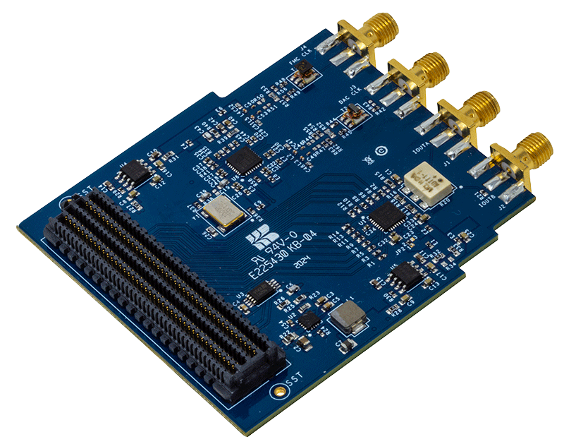 AD974x Evaluation Board - Angle View
